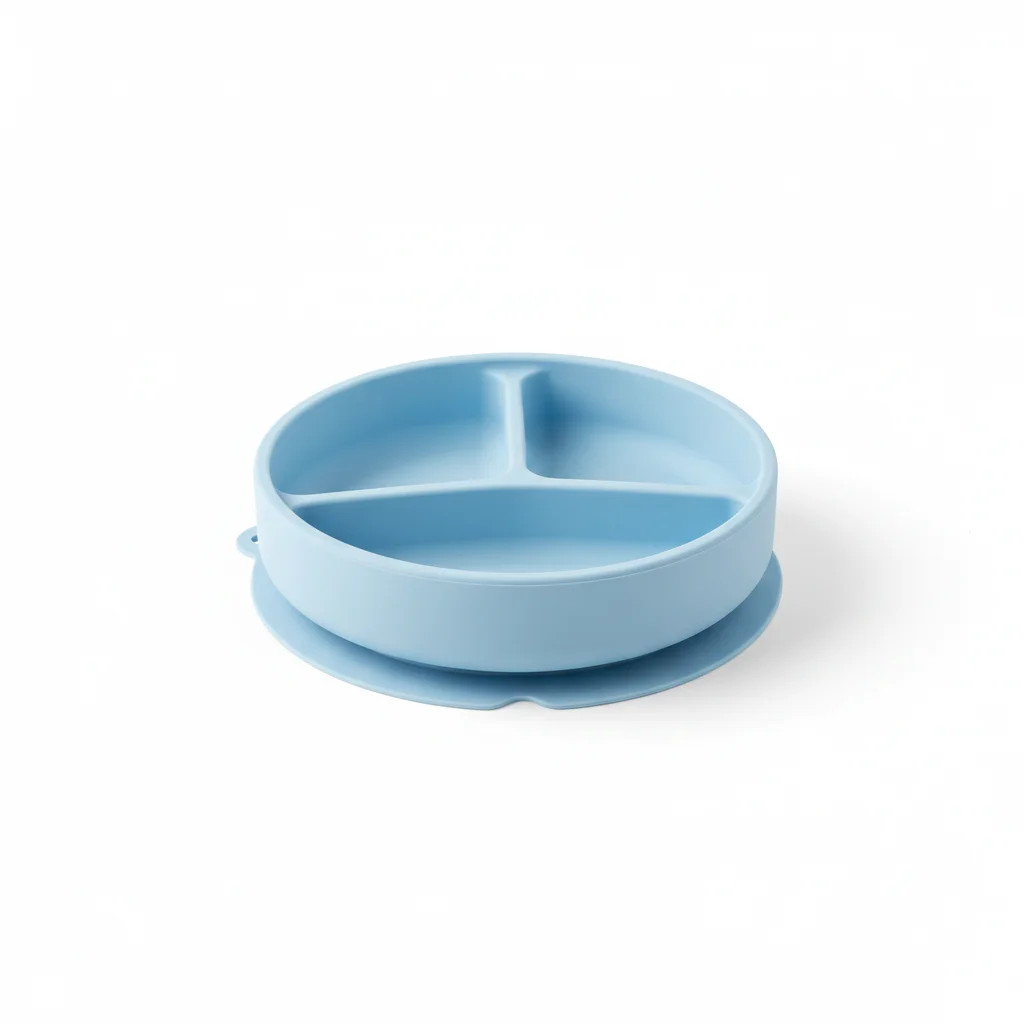 Assiette Ventouse Silicone Bébé