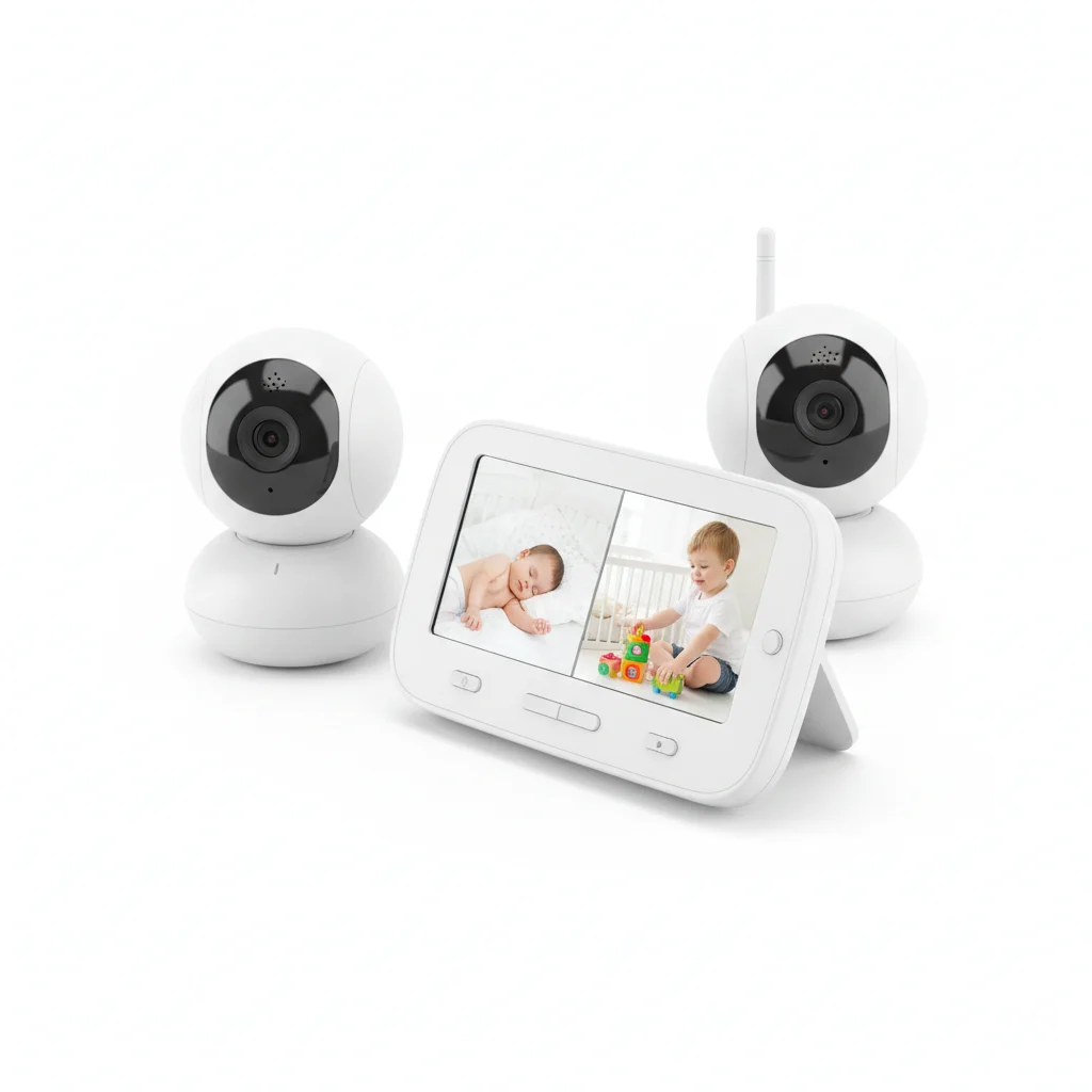 Babyphone Vidéo Double Caméra