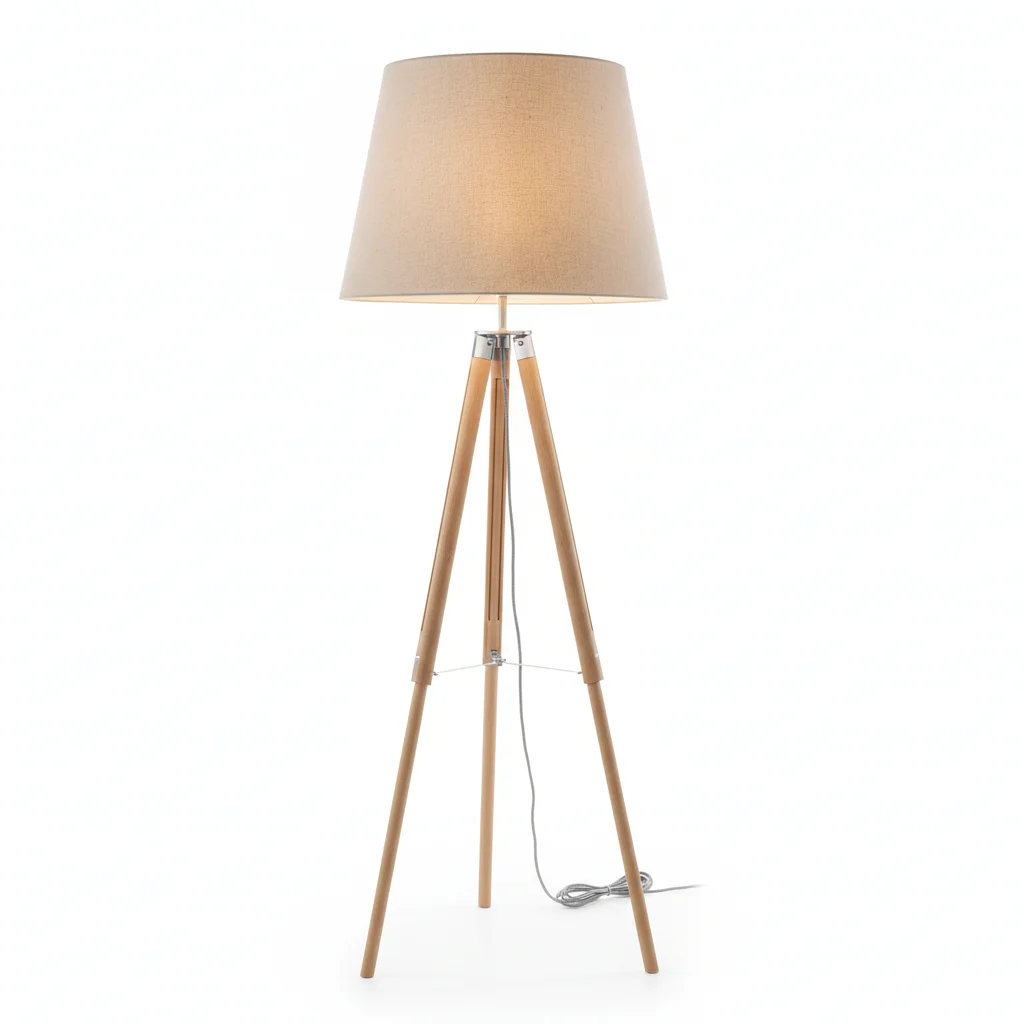 Lampadaire Trépied Scandinave